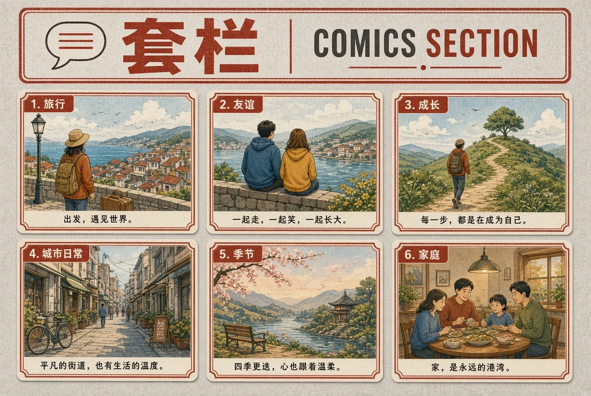 套栏题材整理